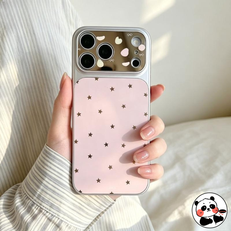 Hollow Stars Mirror Phone Case - đánh giá và giá Realme Note 50