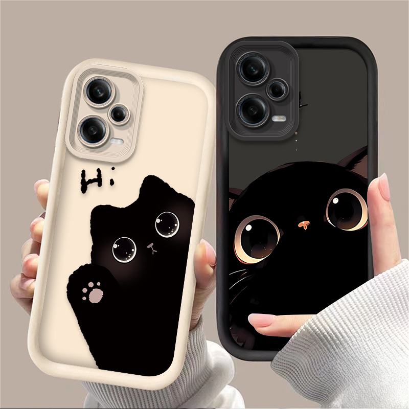Lovely Big Eyed Cat Phone Case - đánh giá và giá Xiaomi Redmi Note 13