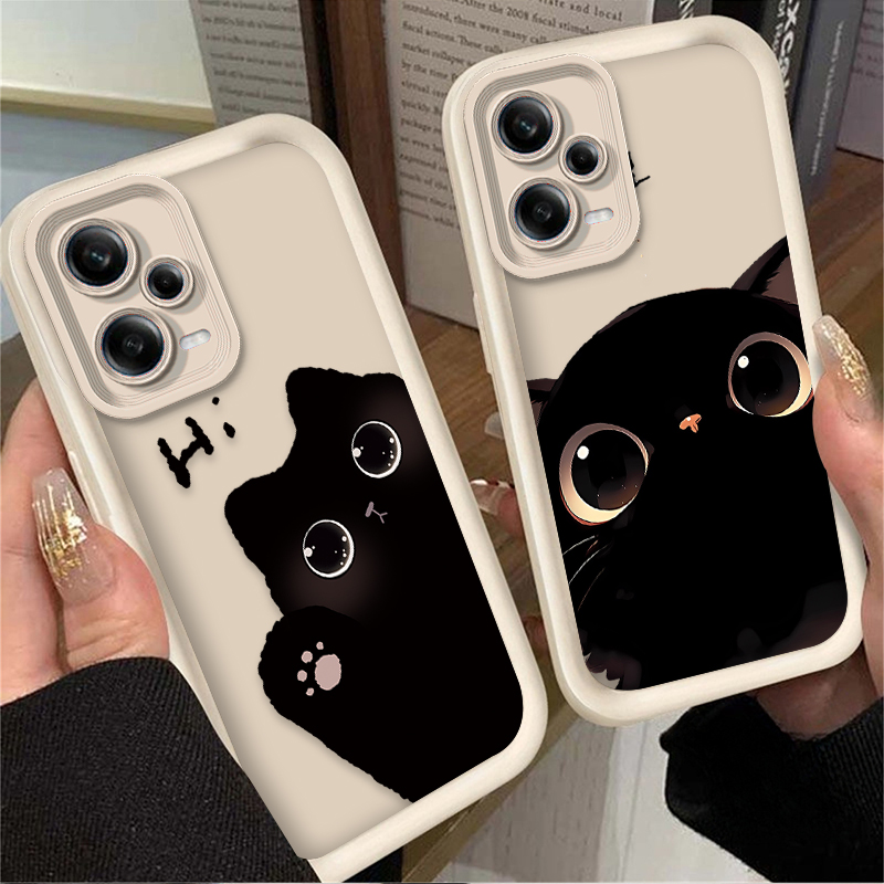 Lovely Big Eyed Cat Phone Case - đánh giá và giá Xiaomi Redmi Note 13