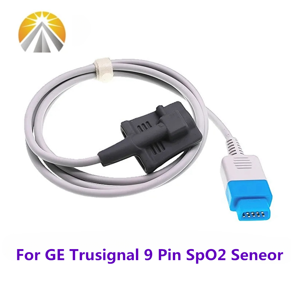 SPO2 Sensor 9 Pin For GE Datex - đánh giá và giá Breath Rate Monitor