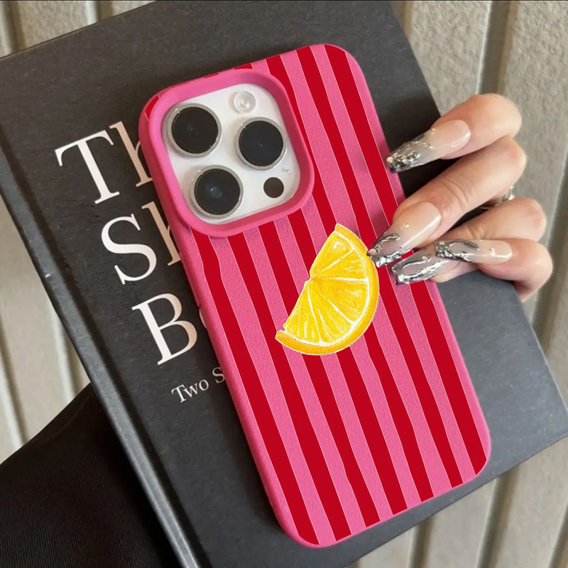 Fashion Lemon Pattern TPU Sili - đánh giá và giá Apple Iphone 15 Pro Max