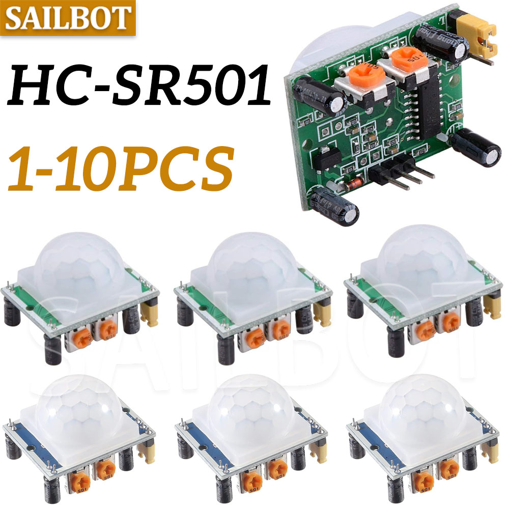 HC-SR501 PIR Infrared Sensor A - đánh giá và giá Muscle Sensor Emg
