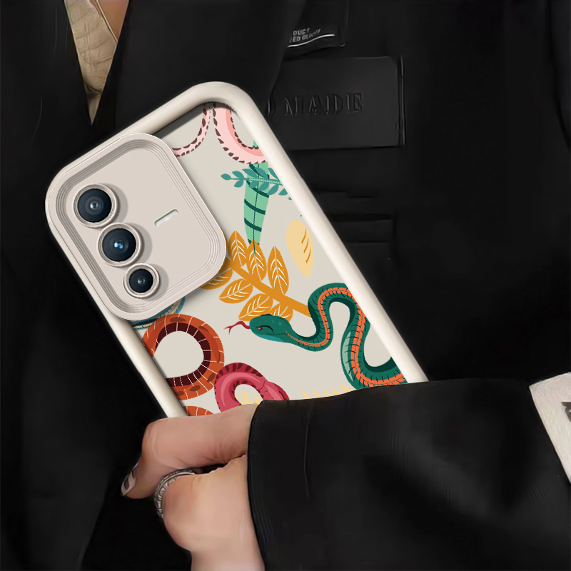 Luxury Snake Print Phone Case  - đánh giá và giá Vivo V40