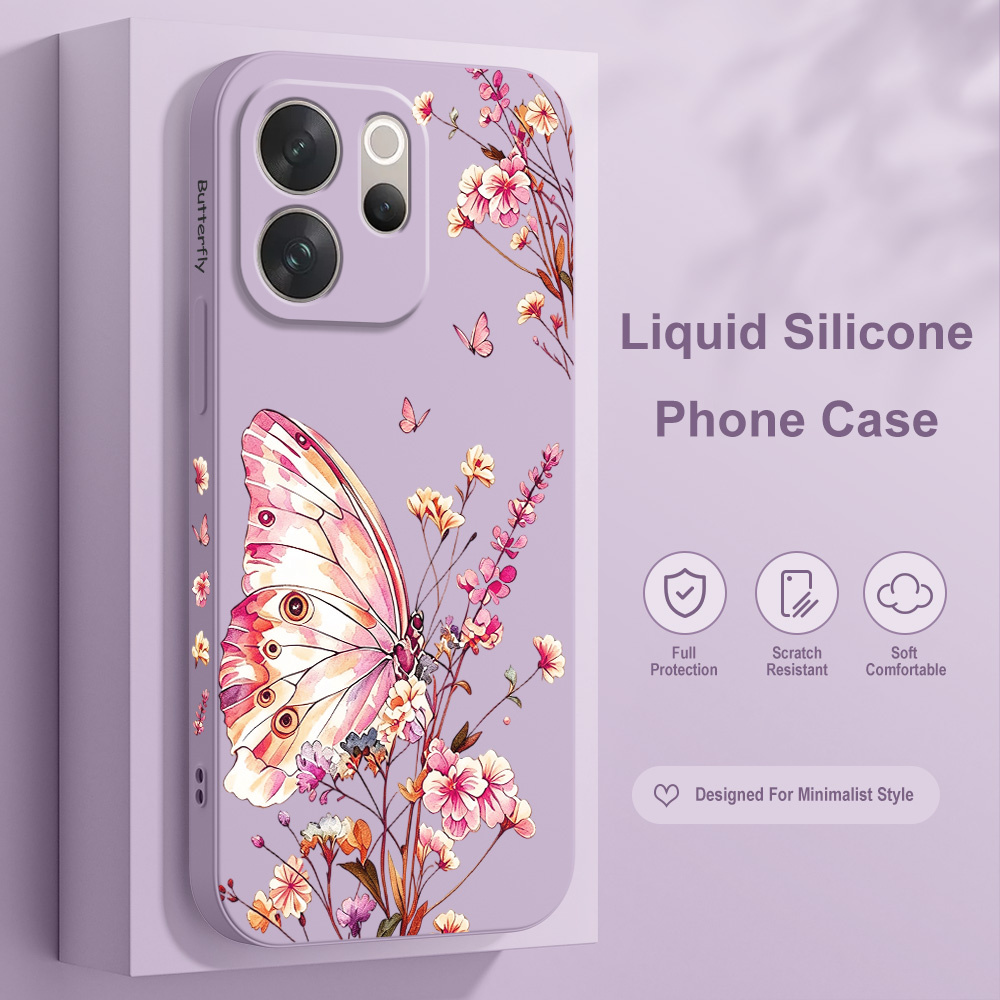 Butterfly Sprig Phone Case For - đánh giá và giá Vivo V40