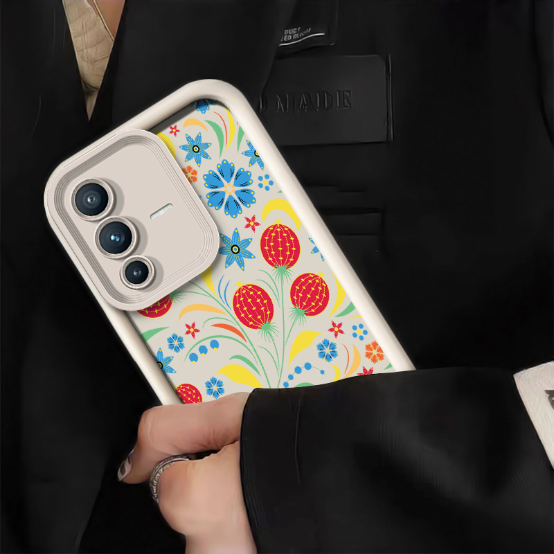 Flower Phone Case For Vivo V70 - đánh giá và giá Vivo V40
