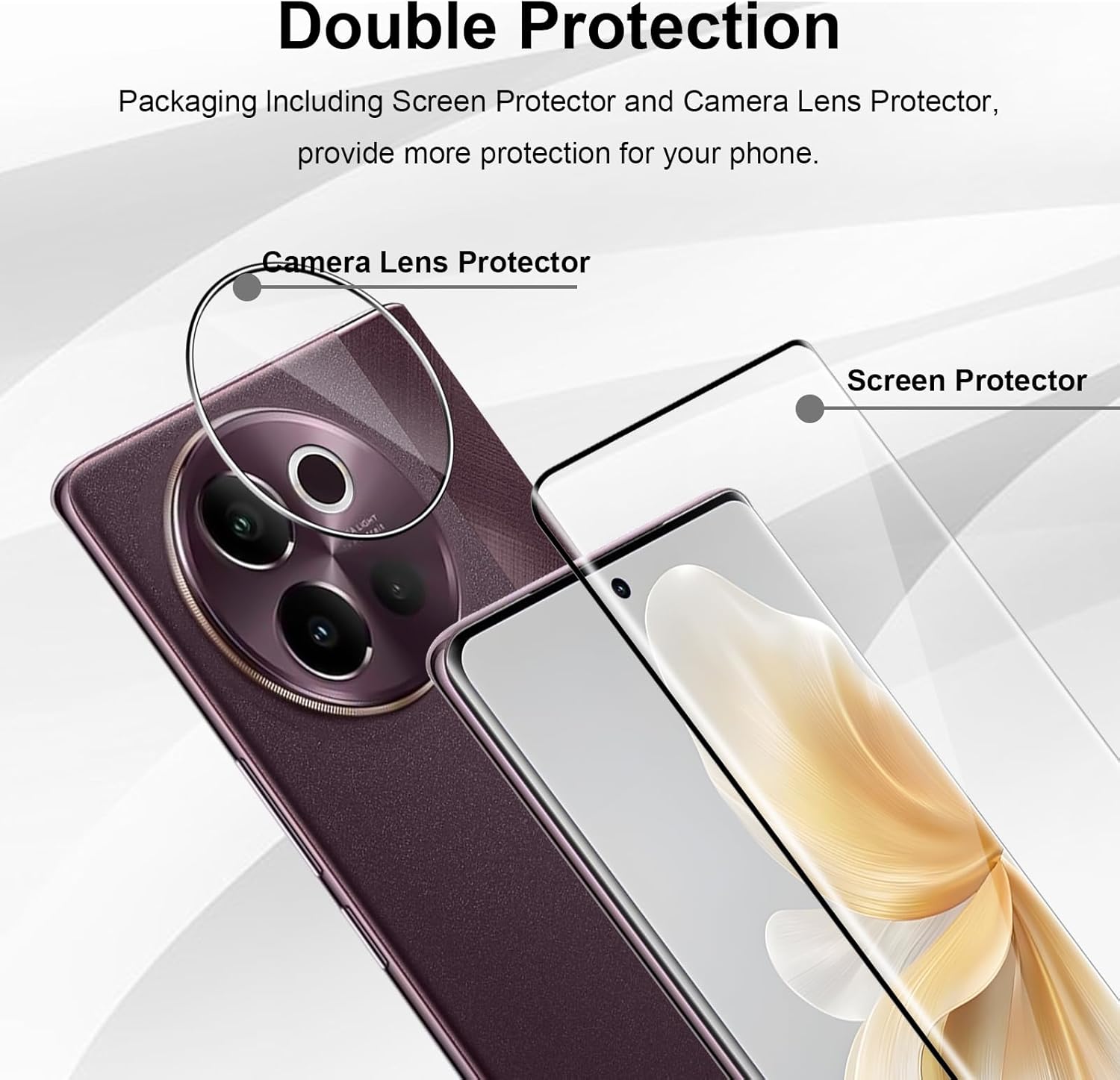 3D Curved 9H Tempered Glass Fo - đánh giá và giá Vivo V40